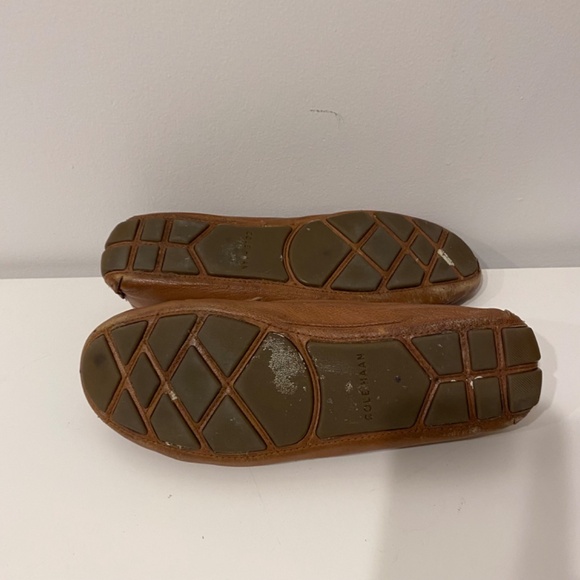 Cole Haan Evelyn Soft Leather Brown Old Money Drivers Loafers Size 7.5 - Picture 7 of 7